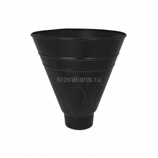 AS PU MATT 125/90 Воронка водосборная круглая, 1 шт/уп., RR-33 Matt