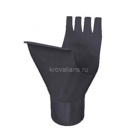 Optima 125/90 Воронка желоба RAL7024