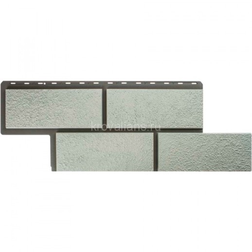 Панель камень Неаполитанский белый, 1,25х0,45м