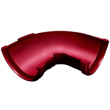 Угол желоба составной 90-150 град. Standart 120/87 Grand Line (Гранд Лайн) Бордо 1 шт