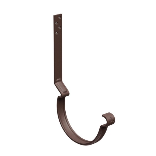 AS PUrus MATT 125/90 Крюк желоба длинный с компл. крепления (МУ), RAL 8017 24шт/уп.