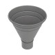 Воронка водосборная МЕТАЛЛ ПРОФИЛЬ Foramina Freeze 125/100 Grey