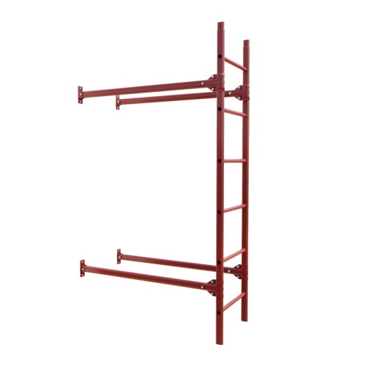 Комплект лестница фасадная BORGE (нижняя секция) 1,8м, зелёный мох (RAL 6005)