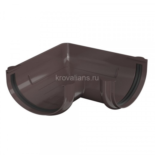 ТехноНИКОЛЬ ОПТИМА Угол желоба 90°, темно-коричневый