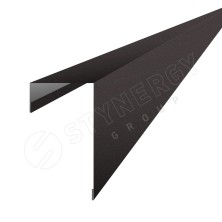 Планка торцевая фасадная 3000 Фальц Stynergy (ПЭ-RR32-0.45)