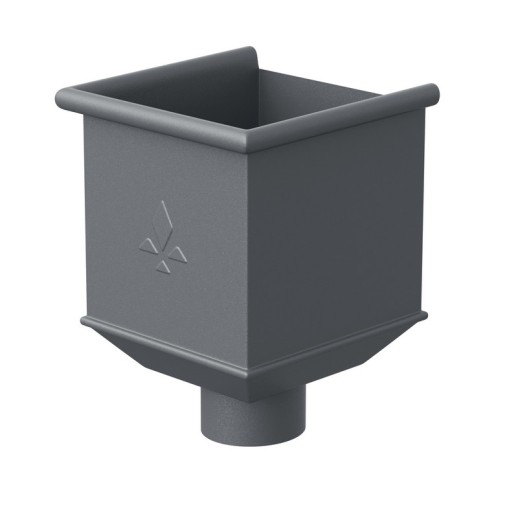 AS PUrus MATT 150/100 Воронка водосборная, 1 шт/уп., RAL 7016 Matt