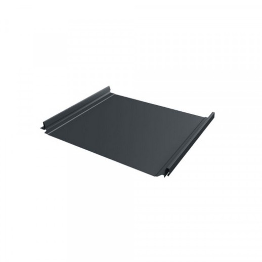 Фальцевая кровля Grand Line (Гранд Лайн) Кликфальц Pro 0,5 RAL 7016 антрацитово-серый