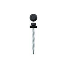 Саморез кровельный Daxmer 4,8х50 RAL 7024 (150) сверло №1