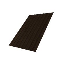 Профнастил С10R 0,45 Print Twincolor Coffee Wood