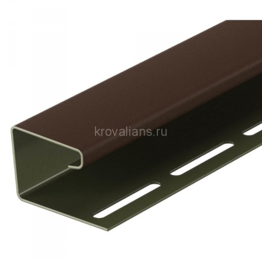 Docke J-профиль 3,00 (Каштан), 30шт/уп