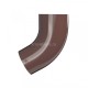 ТН Металл Стандарт 125/90 Отвод трубы Коричневый 8017