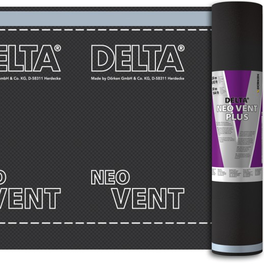 Delta Neo Vent диффузионная мембрана 75м2 1 рулон
