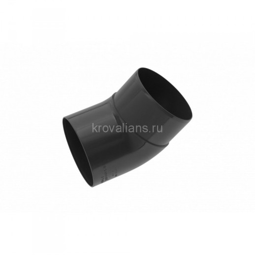 ЭЛИТ Колено трубы 45°, графит