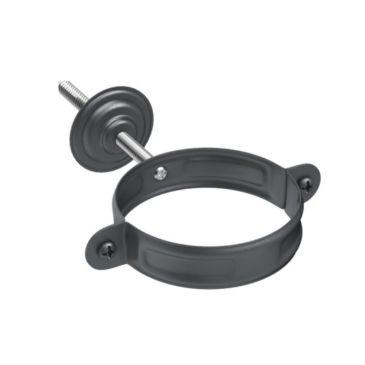 AS PUrus MATT 150/100 Хомут трубы с комплектом крепления RAL 7016 Matt