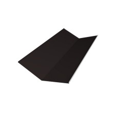 Планка ендовы нижней 300х300 0,5 Drap TX RAL 9005 черный (2м)