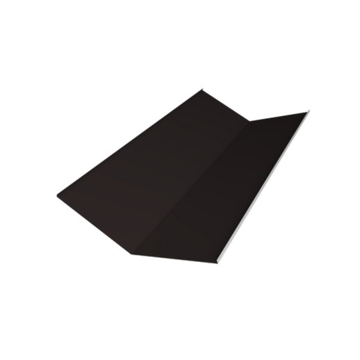 Планка ендовы нижней 300х300 0,5 Drap TX RAL 9005 черный (2м)