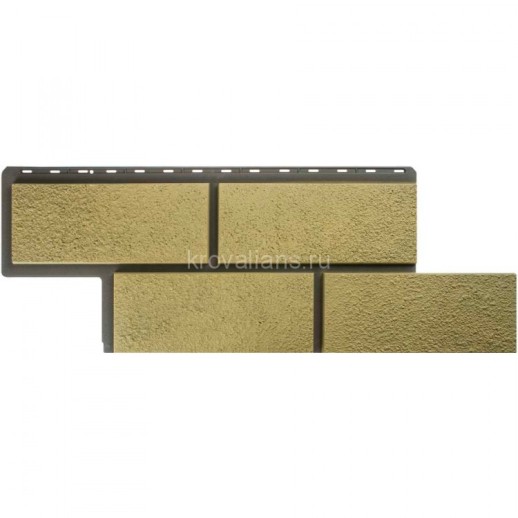 Панель камень Неаполитанский песчаный, 1,25х0,45м