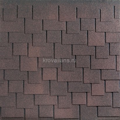 Гибкая черепица Katepal (Катепал) Ambient (Аравийское дерево) /1 кв.м/