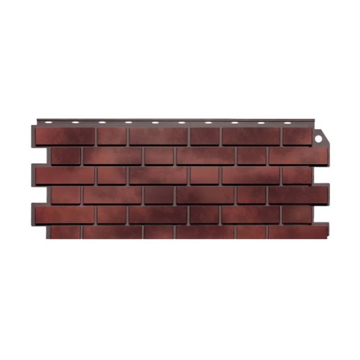 FineBer Фасадная панель Кирпич клинкерный 3D Керамический черный 1131х463мм, 12шт/уп