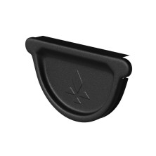 AS PUrus MATT 150/100 Заглушка Универсальная с резиновым уплотнителем RAL 9005 Matt
