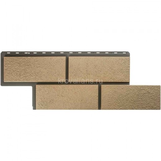 Панель камень Неаполитанский слоновая кость, 1,25х0,45м