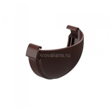 Docke LUX 140/100 мм Заглушка Шоколад, 66шт/уп