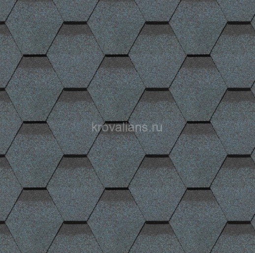 Гибкая черепица Docke Pie (Деке Пай) Premium Цюрих (Черника) /1 кв.м/