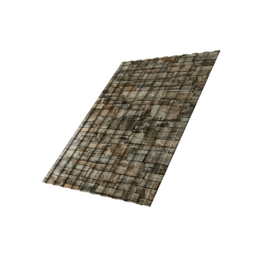 Профнастил С8А 0,45 Print Twincolor с пленкой Fine Stone