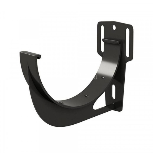 Кронштейн желоба slider Классика 120 ПВХ GL черный (RAL 9005)