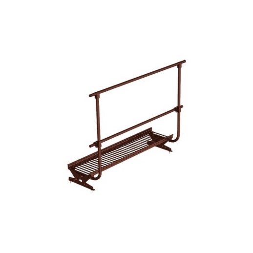 Мостик переходной BORGE 3 м, коричневый  (RAL 8017) для фальцевой кровли