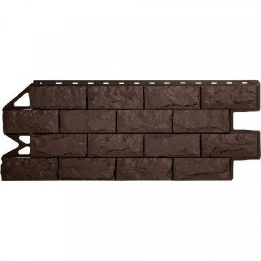 Панель Фагот Эко графит (1,160мх0,450м) 0,44м2 10шт/уп Альта-Профиль