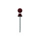 Саморез кровельный Daxmer 4,8х50 RAL 3005 (150) сверло №1
