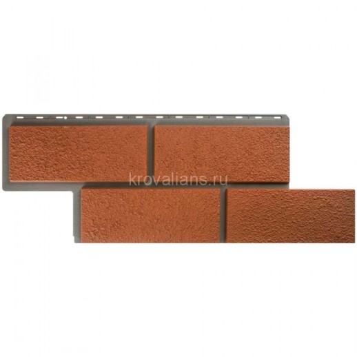 Панель камень Неаполитанский терракотовый, 1,25х0,45м