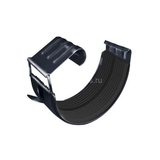 GL 90/125 Соединитель желоба RAL 7016 Серый (56шт/уп) под заказ