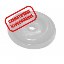 GL 90/125 Накладка декоративная кронштейна трубы на кирпич, RAL 5005