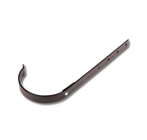 Держатель желоба Металл Профиль Престиж 125/100 длинный 320 мм rr 32  1 шт