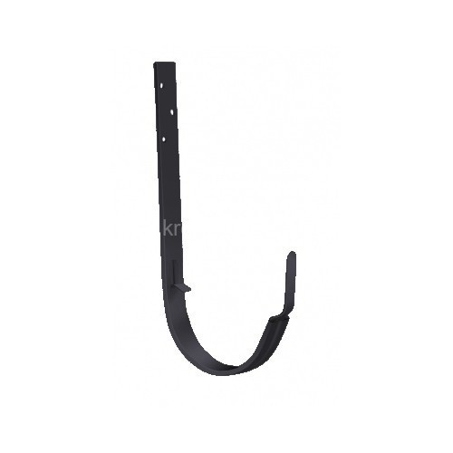 Optima 125/90 Крюк длинный RAL 7024 мокрый асфальт