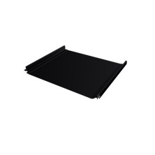 Кликфальц Pro Grand Line 0,5 Drap с пленкой на замках RAL 9005 черный