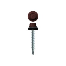 Саморез кровельный Daxmer 4,8х35 RAL 3009 (250) сверло №1