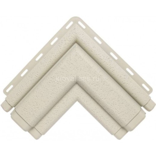 Угол наличника Классик КРЕМОВЫЙ (0,279м х 0,279м х 0,040м) 1,408 кв.м/уп. Альта Профиль 24ш