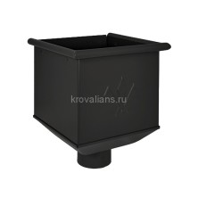 AS PU MATT 125/90 Воронка водосборная, 1 шт/уп., RR-33 Matt