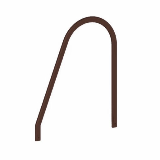 Поручень BORGE, коричневый (RAL 8017)