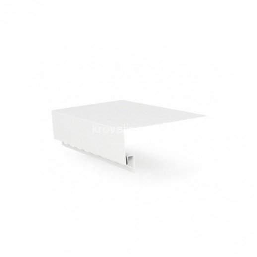 Планка приоконная широкая GL Я-Фасад 3м, Белый