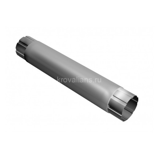 GL 90/125 Труба 3 м RAL 9003