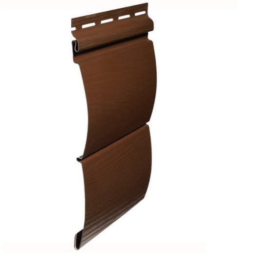 FineBer Сайдинг BlockHouse Extra Acrylic могано 3,66м (12шт/уп)