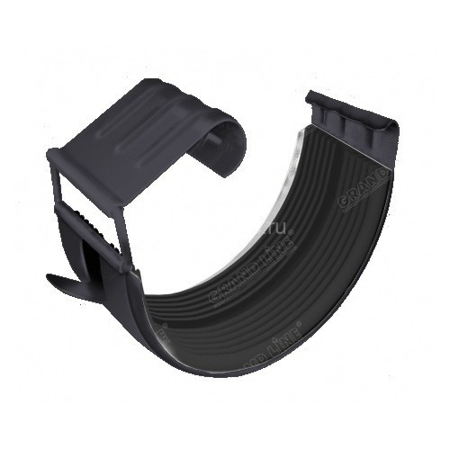 Optima 125/90 Соединитель желоба RAL 7024 мокрый асфальт