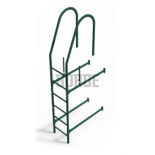 Лестница фасадная верхняя секция комплект Borge (Борге) 1,8 м (ral 6005)