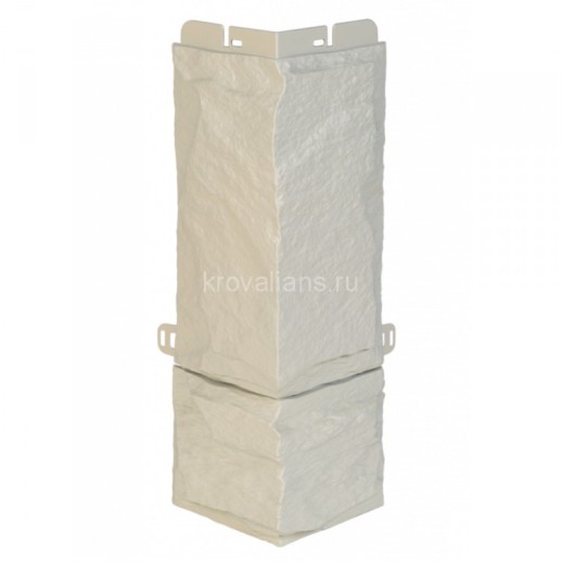 Угол наружный Гранит ХИБИНСКИЙ (0,474м х 0,169м х 0,020м) 0,972 кв.м/уп  Альта Профиль 10шт/уп