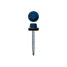 Саморез кровельный Daxmer 4,8х35 RAL 5005 (250) сверло №1
