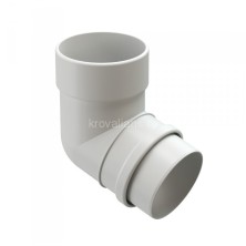 Docke LUX 140/100 мм Колено 72 Пломбир, 12шт/уп